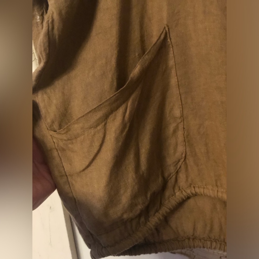 🤎100 LINEN TOP - Picture 14 of 14